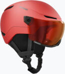 Atomic Gyerek sísisak Atomic Revent Visor Jr red/red flash