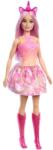 Mattel Barbie Zână de basm unicorn - roz roz (25HRR13) Papusa Barbie