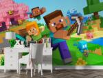 GIGAPRINT Minecraft Steve & Alex Gyerek Fotótapéta Szobába 300x210 (MINECRAFT_STEVE_&_ALEKS)