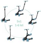 Qplay Roller / futóbicikli Sema Evo LED lámpákkal Sky Blue, életkor 1 - 6 év, 50 kg-ig (AGSST-005-EVO-Sky-blue)