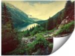GIGAPRINT 3D Fotótapéta Erdő És Tavak A Nappali Hálószobájába 200x140 (las_i_gory_jeziorne)