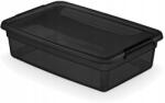 MOXOM Műanyag tartály ágy alatti doboz fedél BaseStore 25 L (327923 - black coal)