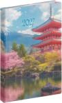 Realsystem Zsebnaptár 2027 heti B/6 REAL Fiestina Light 5411-75 Pagoda