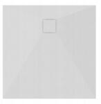  Zuhanytálca Szögletes 80x80 Kő Mintás 2, 6 CM Fehér Szifon (BRODZIK ST8080W)
