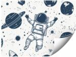 GIGAPRINT Fotótapéta Űrhajóssal És Bolygókkal A Nappali Hálószobájába 250x175 (Z_astronauta_i_planetami)