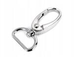 Stoklasa Forgatható fém karabiner, nikkel, 20 mm, 2 db (800907_222574_114213)