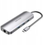 Vention Usb-c 9 az 1-ben Tf/sd Hdmi Lan PD100W Audio (TOLHB)