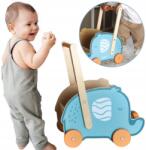 Viga Toys PolarB Fa babakocsi 2in1 Sétáló Toló Elefánt (440311)