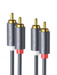 UGREEN Cablu Audio UGREEN AV104, 2 x RCA - 2 x RCA, 1.5m, Negru - gsmboutique
