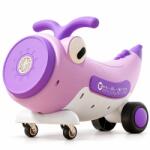 Flippy Masinuta Ride-On Pentru Copii, Flippy, Cu Bule De Sapun, Roti 360°, Muzica si Lumini, Ghidon, 2-4 Ani, 65x65x57 cm, Mov (167260)