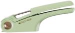 Flippy Presa Multifunctionala pentru Usturoi 4in1, Flippy, Presa, Feliator, Desfacator de Borcane, Curatator Fructe/Legume, 22 x 8.8 cm, Verde (133152)