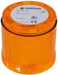 WERMA Semnalizator luminos portocaliu 24VDC 24VAC IP54 Ø70x66mm (84330055)