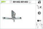 VALEO Mecanism actionare geam VALEO 851453 (851453)