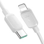 Joyroom Multi-Color Series A14 USB-C / Lightning 30W cable 1.2 m - white (6956116748487)