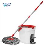 Heinner Set Curat. Pedala Wash&dry, Cleanstep, Rosu (hr-nl-p360r)