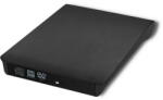 Qoltec 51857 External DVD-RW recorder |USB 3: 0|Black (51857)