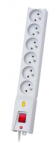 Lestar Surge protector LX 610 1L, 5.0m, gray (1966004727)