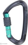 SKYLOTEC Lime SG Screwgate karabiner, antracit/acquamarine