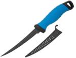 Depox Filéző és csontozó kés, Rozsdamentes acél, 30 cm, Kék (3107)
