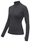 Sensor Merino Bold Roll Neck dl. rukáv női funkcionális felső M / sötétszürke