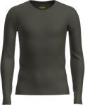 Icebreaker Mens 175 Everyday LS Crewe férfi póló M / zöld/szürke