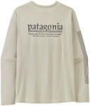 Patagonia M's L/S Cap Cool Daily Shirt - Hut Tripper férfi póló XL / fehér