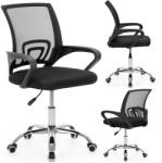 Springos ergonomikus Irodai Forgószék - fekete (HF0071)