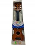 Gazelo Gyerek Játék Gitár Hangszer 6 Húros Barna 45CM (5900949417967)