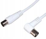 PremiumCord Tv kábel M/f 90°, 2m (TV kabel anténní propojovací 1,5m, kon)