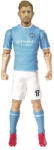 MGA Entertainment Figurină de acțiune fotbalist, 20 cm - Manchester City, De Bruyne cu tricoul numărul 17 (83651K) Figurina
