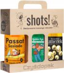LaQ Tisztítókendő Szett férfi tusfürdő 3x500ml Shots! (74232)