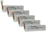 VHBW alkáli elemkészlet Telenot BP3 riasztórendszerhez, 1200 mAh, 6 V, 5 db (889008863)