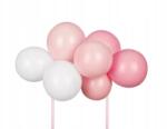 PartyDeco Lufi tortadíszítő, rózsaszín, 29 cm