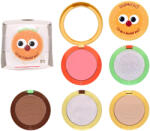 Kevin&Coco Paleta Multifunctionala, KevinCoco, Model Burger, Set Machiaj 5 in 1, Blush, Iluminator, Contur, Pudra, Design Compact, 122 g, 8.7 x 8.7 x 6 cm, Nuanta 01