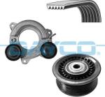 DAYCO Set curea transmisie cu caneluri DAYCO KPV1568 (KPV1568)