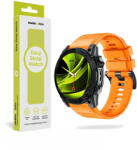 Mobile Origin Curea Mobile Origin silicon Easy pentru smartwatch 22mm - Portocaliu (MO-ESS-22-ORG) - vexio