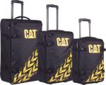 Caterpillar Set 3 trollere CATERPILLAR Soft Luggage (20/23/27 inch) - material poliester - galben/negru (CAT-84593-588) Penar