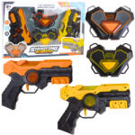 LEAN Toys Infralázeres paintball pisztoly szett célpontokkal (25172)