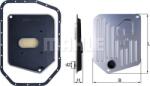 MAHLE HX 278D - Filtru hidraulic, cutie de viteze automata - FILTRU ULEI HIDRAULIC. TRANSMISIE - MAHLE - compatibil Bmw - MAHLE-HX 278D (MAHLEHX278D)