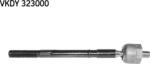 SKF VKDY 323000 - Articulatie axiala, cap de bara - ARTICULATIE AXIALA CAP DE BARA - compatibil Peugeot. Citroën - SKF-VKDY 323000 (SKFVKDY323000)
