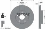 Textar 92163703 - Disc frana Fata - stanga / dreapta - fara pivot de fixare a rotii TOYOTA AURIS. COROLLA 1.33 - 1.8H 10.06 - 07.14 - Textar-92163703 (TEXTAR92163703)