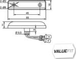 HELLA 2TM 357 010-011 - Stopuri spate - HELLA-2TM 357 010-011 (HELLA2TM357010011)