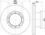 Winnard MD1015 - Disc frana - Winnard-MD1015 (WINNARDMD1015)