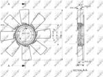 NRF 49835 - Paleta ventilator, racire motor - NRF-49835 (NRF49835)
