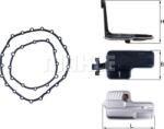 MAHLE HX 192D - Filtru hidraulic, cutie de viteze automata - Filtru ulei cutie viteze AUDI A4 B8. A5. A6 C7. A7 1.8 - 3.2 06.07 - 09.18 - MAHLE-HX 192D (MAHLEHX192D)