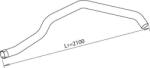Dinex 48111 - RACORD EVACUARE - compatibil Man - Dinex-48111 (DINEX48111)