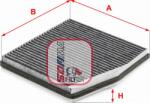 Sofima S 4262 CA - FILTRU AER POLEN CARBON ACTIV - compatibil Fiat - Sofima-S 4262 CA (SOFIMAS4262CA)