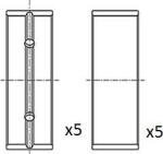 FAI BM1045-050 - Cuzineti, arbore cotit - FAI-BM1045-050 (FAIBM1045050)