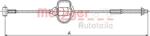 Metzger 10.5416 - CABLU FRANA DE PARCARE - compatibil Ford - Metzger-10.5416 (METZGER105416)
