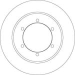TRW DF6790 - Disc frana - Brake Disc - TRW-DF6790 (TRWDF6790)